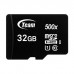Карта пам'яті Team 32Gb microSDHC class 10 (TUSDH32GCL10U03)