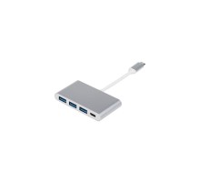 Концентратор Type-C 3.1 to 3xUSB 3.0 + Type-C 10 cm Atcom (12808)