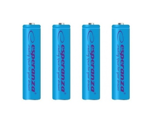 Акумулятор Esperanza AA 2000mAh Ni-MH * 4 blue (EZA104B)