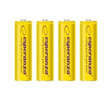 Акумулятор Esperanza AA 2000mAh Ni-MH * 4 yellow (EZA104Y)