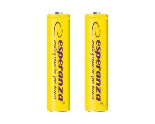 Акумулятор Esperanza AAA 1000mAh Ni-MH * 2 yellow (EZA101Y)