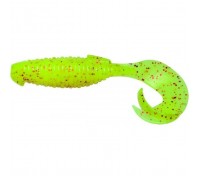 Силікон рибальський Keitech Flapper Grub 4" (7 шт/упак) ц:pal#01 chartreuseredflake (1551.09.57)