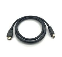 Кабель мультимедійний HDMI to HDMI 10.0m v1.4, OD-7.5mm Merlion (YT-HDMI(M)/(M)HS-10m)