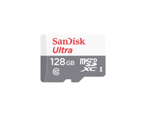 Карта пам'яті SanDisk 128GB microSD class 10 Ultra Light (SDSQUNR-128G-GN6MN)