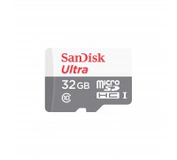 Карта пам'яті SanDisk 32GB microSD class 10 Ultra Light (SDSQUNR-032G-GN3MN)