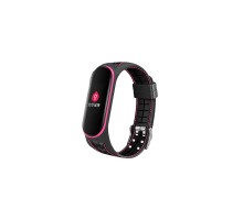 Ремінець до фітнес браслета BeCover Lattice Style для Xiaomi Mi Smart Band 5 Pink (705163)