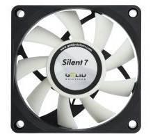 Кулер до корпусу Gelid Solutions Silent 7 70 mm (FN-SX07-22)