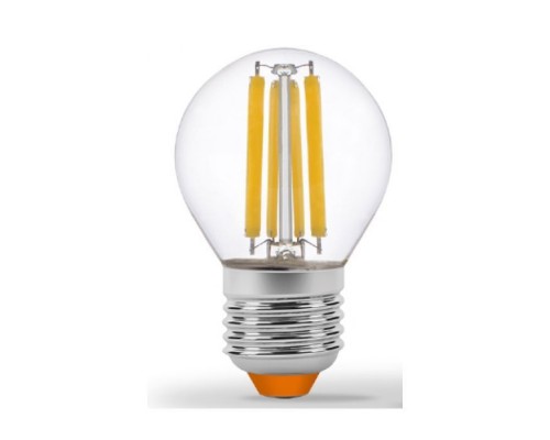 Лампочка Videx Filament G45F 6W E27 4100K 220V (VL-G45F-06274)