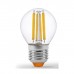Лампочка Videx Filament G45F 6W E27 4100K 220V (VL-G45F-06274)