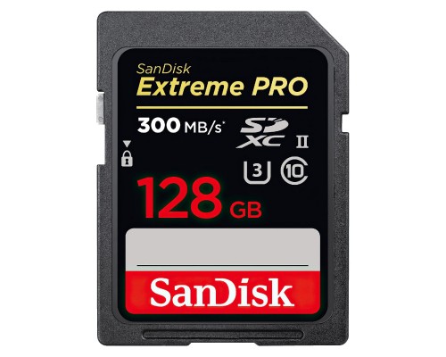 Карта пам'яті SanDisk 128GB SDXC class 10 UHS-II U3 V90 Extreme Pro (SDSDXDK-128G-GN4IN)