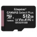 Карта пам'яті Kingston 512GB microSDXC class 10 UHS-I U3 V30 A1 Canvas Select Plus (SDCS2/512GBSP)