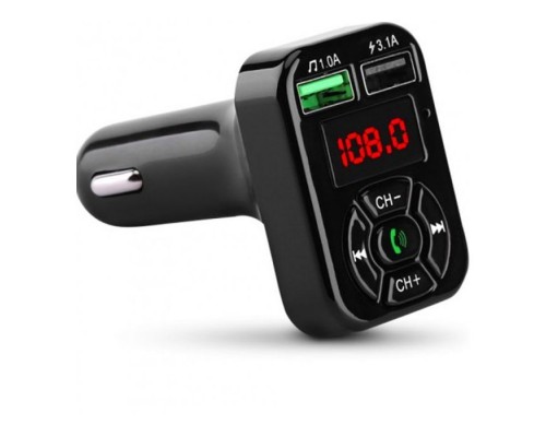 FM модулятор Havit HV-FM807BT Black