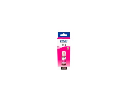 Контейнер з чорнилом Epson 115 EcoTank Magenta (C13T07D34A)