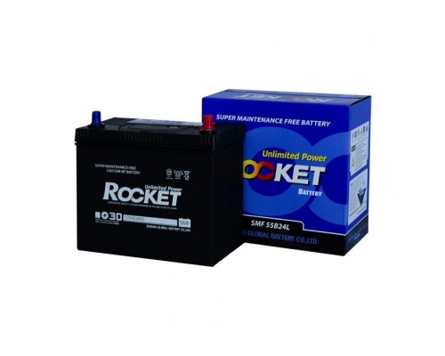 Акумулятор автомобільний ROCKET 45Ah (SMF 55B24L)