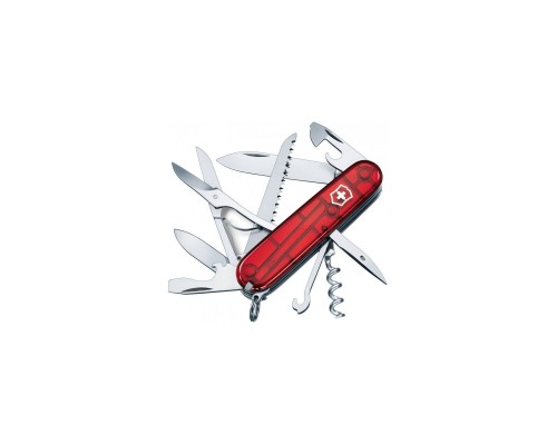 Ніж Victorinox Huntsman Transparent Red Blister (1.3713.TB1)