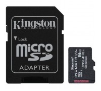 Карта пам'яті Kingston 16GB microSDHC class 10 UHS-I V30 A1 (SDCIT2/16GB)