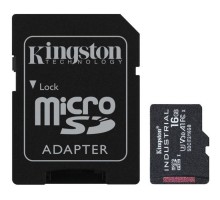 Карта пам'яті Kingston 16GB microSDHC class 10 UHS-I V30 A1 (SDCIT2/16GB)