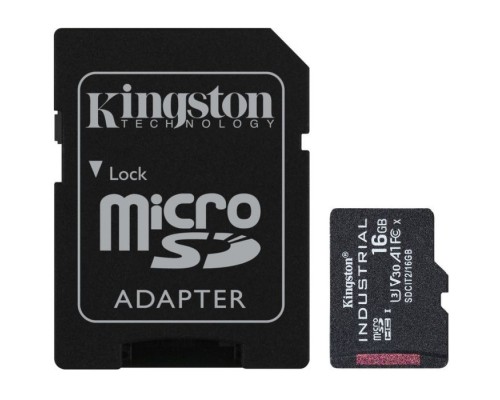 Карта пам'яті Kingston 16GB microSDHC class 10 UHS-I V30 A1 (SDCIT2/16GB)