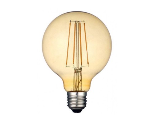 Лампочка TITANUM Filament G95 6W E27 2200K бронза (TLFG9506272A)