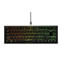 Клавіатура 2E GAMING KG360 RGB 68key Wireless Black (2E-KG360UBK)