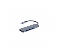 Концентратор Cablexpert USB-C 2-in-1 (A-CM-COMBO2-01)