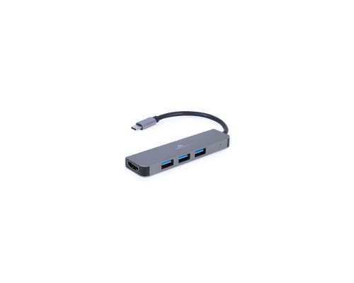 Концентратор Cablexpert USB-C 2-in-1 (A-CM-COMBO2-01)