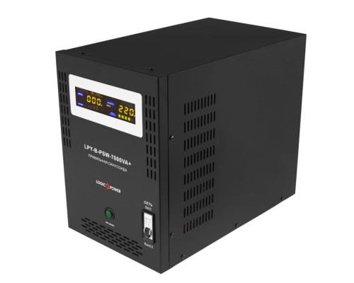 Пристрій безперебійного живлення LogicPower LPY- B - PSW-7000VA+, 10А/15А, 48V (6616)