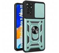 Чохол до мобільного телефона BeCover Military Xiaomi Redmi Note 11 / Note 11S Dark Green (707416)