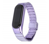 Ремінець до фітнес браслета Armorstandart Metal Band Link 603 для Xiaomi Mi Band 6/5 Light Purple (ARM59067)