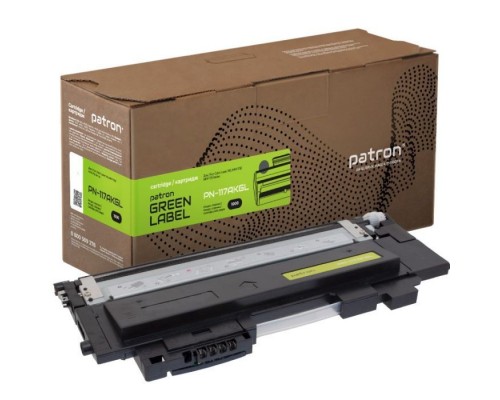 Тонер-картридж Patron HP 117A (W2070A) black Green Label (PN-117AKGL)