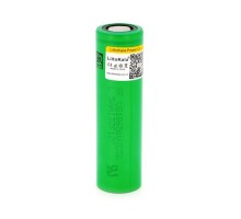Акумулятор 18650 2600mAh (2450-2650mah), 3.7V (2.75-4.2V), green, PVC BOX Liitokala (Lii-VTC5)