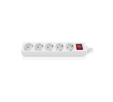 Мережевий фільтр живлення REAL-EL RS-Protect M 1.8m, white (EL122300025)
