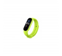 Ремінець до фітнес браслета BeCover Silicone для Xiaomi Mi Smart Band 5/6/7 Lime (705433)