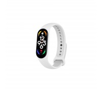 Ремінець до фітнес браслета BeCover Silicone для Xiaomi Mi Smart Band 7 White (707486)