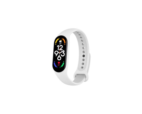 Ремінець до фітнес браслета BeCover Silicone для Xiaomi Mi Smart Band 7 White (707486)