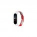 Ремінець до фітнес браслета BeCover Elastic Nylon Style для Xiaomi Mi Smart Band 5/6 (Size L) Red-White (706159)