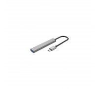 Концентратор Orico Type-C to USB3.0, 3xUSB2.0 (AH-13-GY-BP) (CA913534)