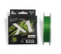 Шнур Favorite X1 PE 4x 150m 2.0/0.240mm 30lb/13.8kg Light Green (1693.11.33)
