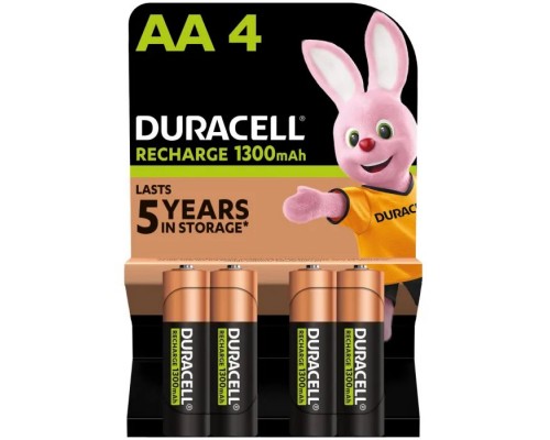 Акумулятор Duracell AA HR6 1300mAh * 4 (5007324)
