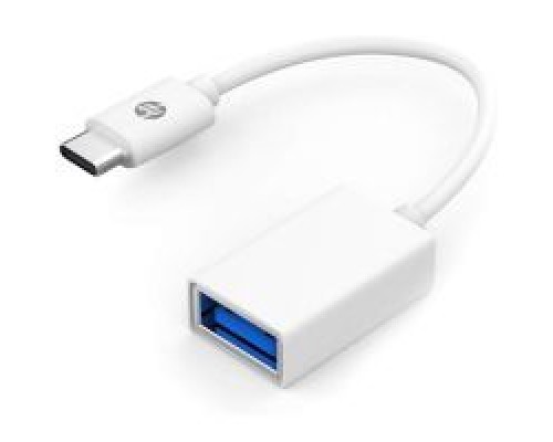 Перехідник USB3.1 Type-C to USB (OTG) 0.15m white HP (DHC-TC105)