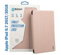 Чохол до планшета BeCover Tri Fold Soft TPU Silicone Apple iPad 9.7 2017/2018 A1822/A1823/A1893/A1954 Pink (708513)