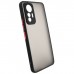 Чохол до мобільного телефона Dengos Matte Xiaomi 12 Lite (black) (DG-TPU-MATT-127)