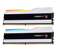 Модуль пам'яті для комп'ютера DDR5 64GB (2x32GB) 6000 MHz Trident Z5 RGB White G.Skill (F5-6000J3636F32GX2-TZ5RW)