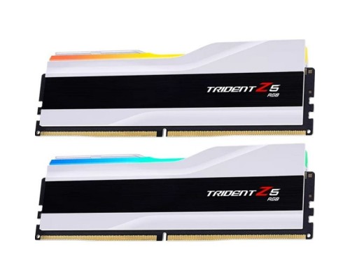 Модуль пам'яті для комп'ютера DDR5 64GB (2x32GB) 6000 MHz Trident Z5 RGB White G.Skill (F5-6000J3636F32GX2-TZ5RW)