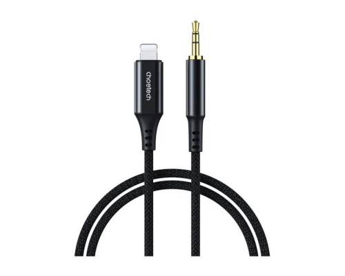 Кабель мультимедійний Lightning to 3.5mm M 1.0m Choetech (AUX007)