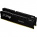 Модуль пам'яті для комп'ютера DDR5 16GB (2x8GB) 5600 MHz Beast Black Kingston Fury (ex.HyperX) (KF556C40BBK2-16)