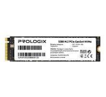 Накопичувач SSD M.2 2280 256GB Prologix (PRO256GS380)