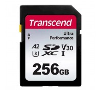 Карта пам'яті Transcend 256GB SD class 10 UHS-I U3 4K (TS256GSDC340S)
