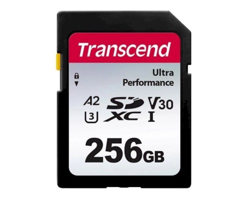 Карта пам'яті Transcend 256GB SD class 10 UHS-I U3 4K (TS256GSDC340S)