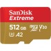 Карта пам'яті SanDisk 512GB microSD class 10 UHS-I U3 V30 Extreme (SDSQXAV-512G-GN6MA)